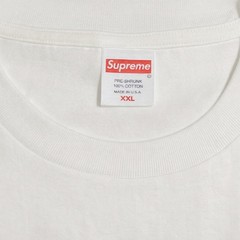 Supreme XXL Shanghai Store Opening Leopard Box Logo Tee White 2024