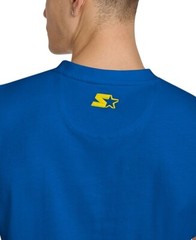 Starter Men’s Regular-Fit Logo Graphic Sleeveless Cotton T-Shirt Royal Blue L