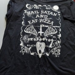 PREOWNED BLACK CRAFT VI OUIJA BOARD T SHIRT BLACK MENS 3XL