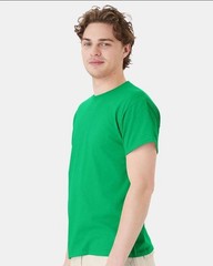 Hanes 5170 5XL EcoSmart Crewneck Short Sleeve Tee Pit to Pit 31″ Kelly Green