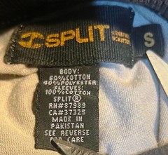 SPLIT – Vintage Skateboarding – Mock layered/Multi layered Shirt – Size Small