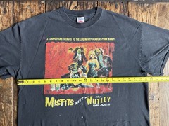Vintage 2005 Misfits Meets The Nutley Brass T Shirt XL Horror Punk Rock Metal