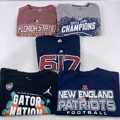Wholesale Lot of 30 Men’s Sports Short Sleeve Tee Shirt All Sizes