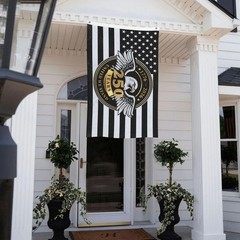 250th Anniversary American Flag 3×5 Ft (1776-2026), Black and White USA Flag wit
