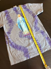 Real Bad Man Watch Seller Virgin Mary Tie Dye T-Shirt