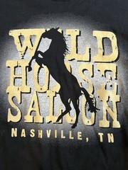 Wildhorse Saloon Nashville TN T Shirt Mens Large L Black MV Sport Graphic Tee