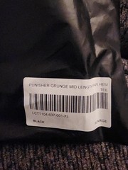 DARC SPORT Punisher Grunge Mid-Length Raw Hem Tee in XL Extra Large – DSDD RARE