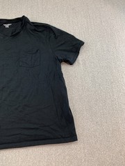 Amazon Essentials Pocket T-shirt Men XL Black Cotton Stretch Comfy Casual