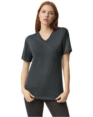 American Apparel Unisex CVC V-Neck Stylish T Shirt Casual Plain T-Shirt 2006CVC
