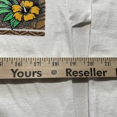 Vintager Hawaii Kauai Shirt Mens Medium Long Sleeve Hit Souvenir Made USA 90s