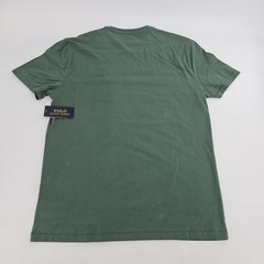 Polo Ralph Lauren Custom Slim Fit T-shirt Pony Logo Mens LARGE L Green Top NEW