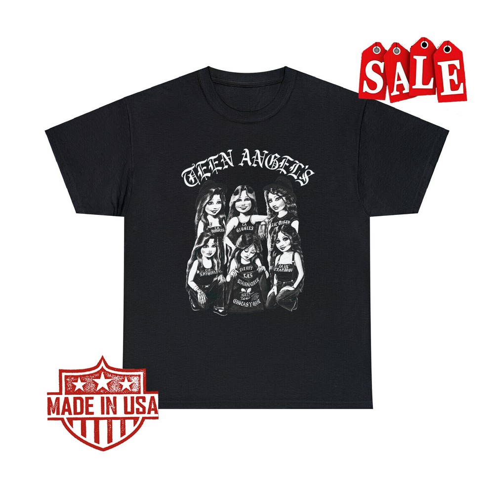 Teen Angels Magazine TShirt Mens Mister Cartoon LA Culture 90s