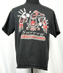 Sarvey Wildlife Care Center Arlington, WANative Art Graphic Black S/S T-Shirt L