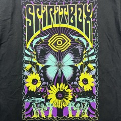 Spiritbox Graphic T-Shirt , Black Yellow And Purple, Butterfly Size M