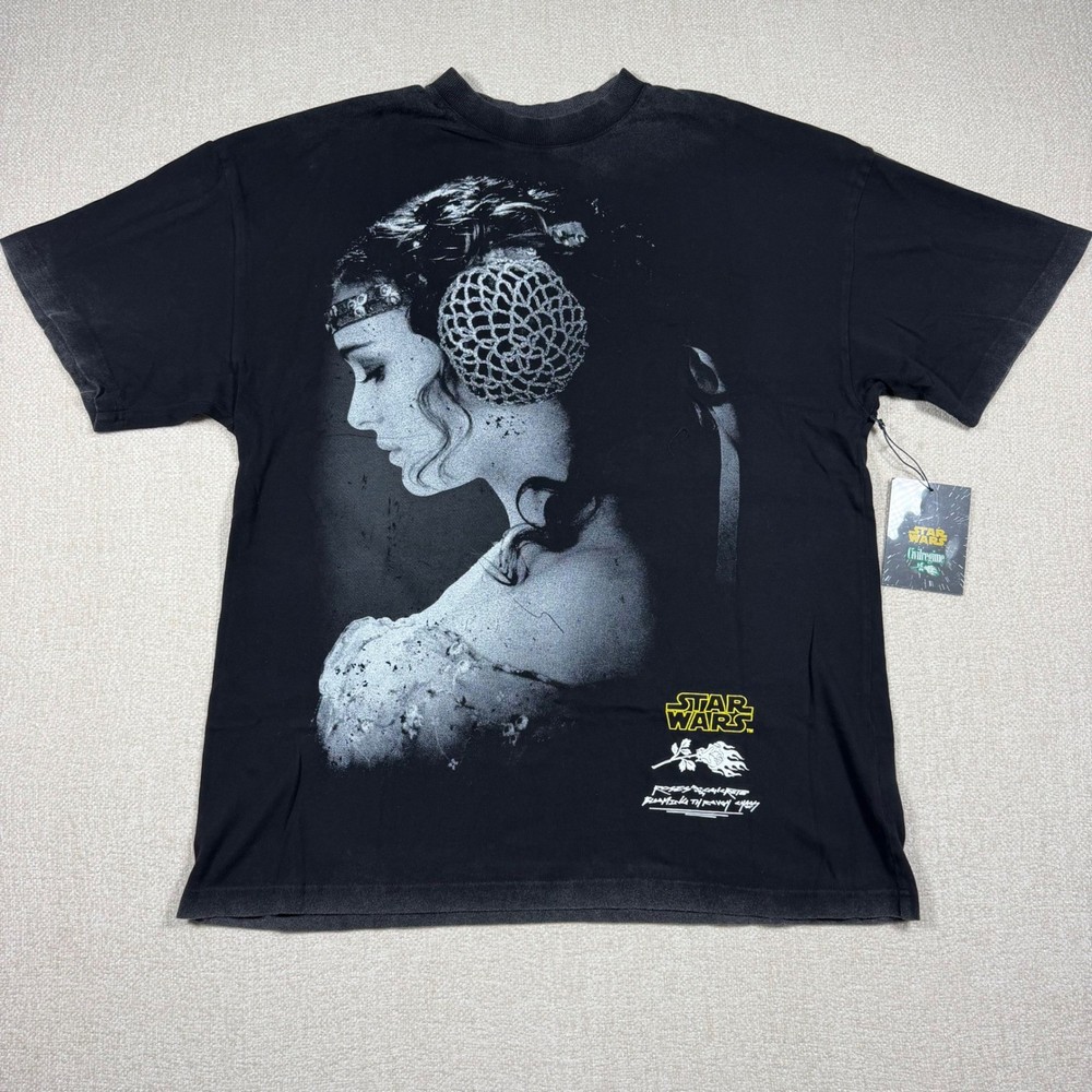 Civil Regime Star Wars Padme Chaos American Classic Oversized Tee Vintage Black