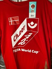 FIFA World Cup Outerstuff Men’s Penalty Long Sleeve Tee Denmark SZ XL