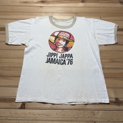 Vintage 1976 Jippi Jappa Jamaica Music Festival Single Stitch Shirt Size Large