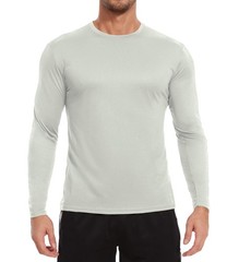 Kinglaman 7 Pack Men Dry Fit Workout Long Sleeve Athletic Gym UPF SPF UV Sun …