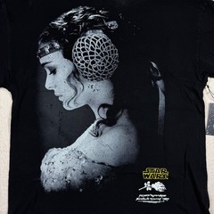 Civil Regime Star Wars Padme Chaos American Classic Oversized Tee Vintage Black