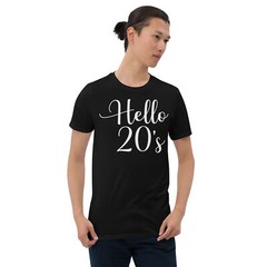 Hello 20’s Women 20 Year Old 20th Birthday Shirt