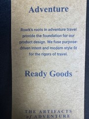 Roark Shirt Mens Small Black Midweight Organic Cotton Sustainable Pocket Surf T