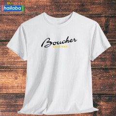 Boucher Guitars Logo Shirt Black/Navy/Grey/White/Orange T-Shirt S-5XL