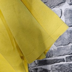 Fred & Boston T-Shirt Mens XXL Yellow with Navy Logo Cotton