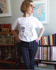 Too Tough To Die T-SHIRT THE RAMONES joey ramone vintage lamb riot grrrl punk