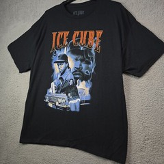 ICE CUBE Shirt Mens 3XL XXXL Black Hip Hop Rap Music 90 Y2K Retro Streetwear NWT