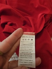 COOFANDY Men’s Red Sleeveless Tank Top New with Tags XL Size