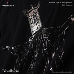 Bloodborne × TORCH TORCH/ T-shirt Collection: Mikolash 2023 ver EX Black × New