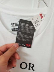 (US SELLER) Uniqlo x Star Wars 2019 T-Shirt Master of Graphics UT NIGO White