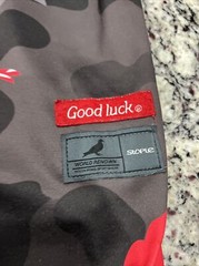 Staple World Renown Pigeon Brand Black Camo Floral Bird Baseball Jersey Mens 3XL