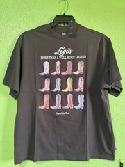 Levi’s Men’s XS Black Graphic Crew Neck Short Sleeve Oversized T-Shirt