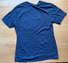 Reel Life USA Flag T-Shirt Blue USA Men’s Medium M Fishing Hook EUC