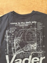 Star Wars Mad Engine Graphic Darth Vader Sleeveless T-shirt Dark Gray Small NWOT