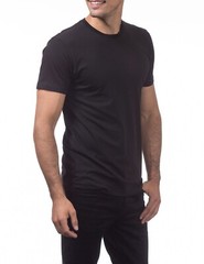 PRO CLUB MENS LIGHTWEIGHT T SHIRTS 5 X-Large BLK WHITE