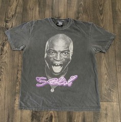 Feels So Good Seal Shirt Size XL CRAZY Vintage Y2K Fade
