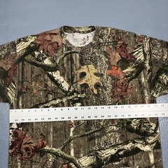 Vintage Mossy Oak Breakup Infinity Camo T Shirt Mens L Outdoor Hunting Tee 90s