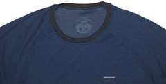 Men’s PATAGONIA Blue Performance Breathable Quick-Dry Casual Athletic T-Shirt XL
