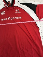 2007-08 Johannesburg Lions Canterbury Rugby Pro Home Jersey Shirt Size 4XL