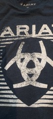 3 MENS XL SHORTSLEEVE TSHIRTS, ARIAT, B&S, CODY JAMES LOT