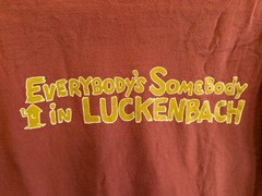 Luckenbach Texas Long Sleeve Shirt – Everybody’s Somebody Graphic Tee