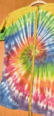 Spiral Tie Dye T-shirt top Men’s/Women’s Non Fade Handmade NEW Med 38-40