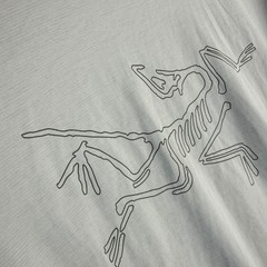 Arc’teryx Cormac Logo SS Shirt Mens XL Gray Breathable Activewear 11980