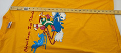 Vintage Christmas In Florida Hanes 50/50 Single Stitch T-Shirt Size M 38-40