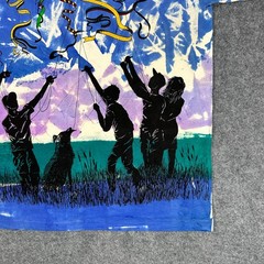 Vintage 90s Kite AOP Hand Dyed Local Color Reach For The Sky Shirt – Size Large