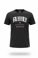 Muerte Hustle Daily Short Sleeve Graphic TeeShirt 3XL Black Family Is Everything