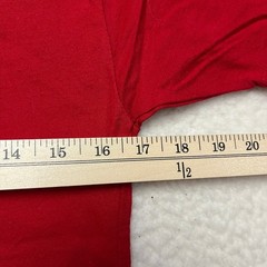 Holiday Time T-Shirt Mens S Red Santa Suit Graphic Short Sleeve Costume Tee