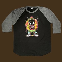 “Marvin the Martian” Space Warrior Raglan Tee